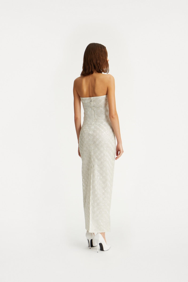 Rotate Beaded Maxi Dress